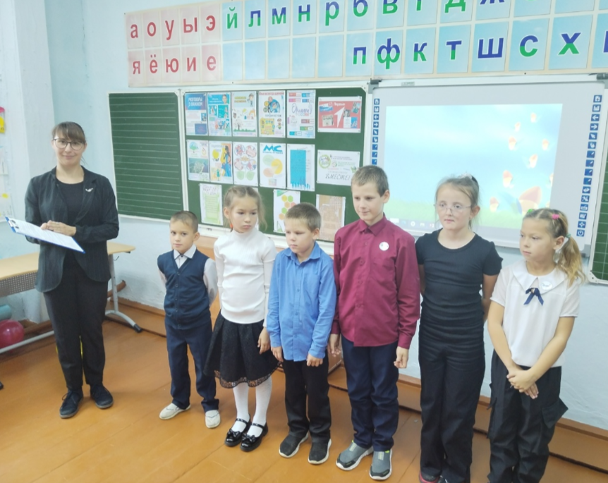 Церемония посвящения в «Орлята России».