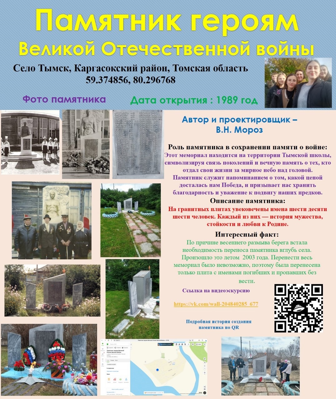 Памятники Великой Отечественной войне. Инфографика..